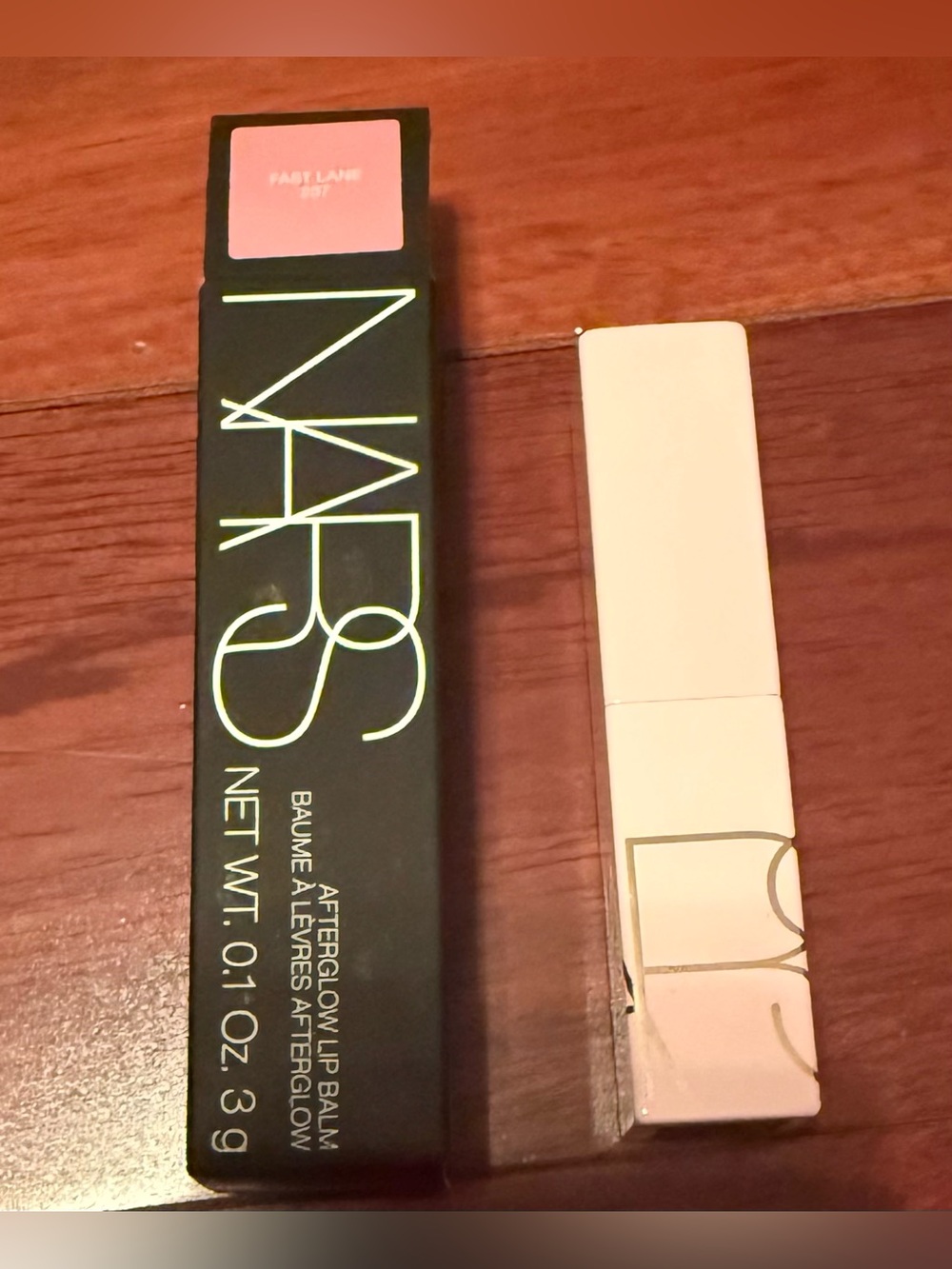 NARS Afterglow lip balm color:237 FAST Lam
